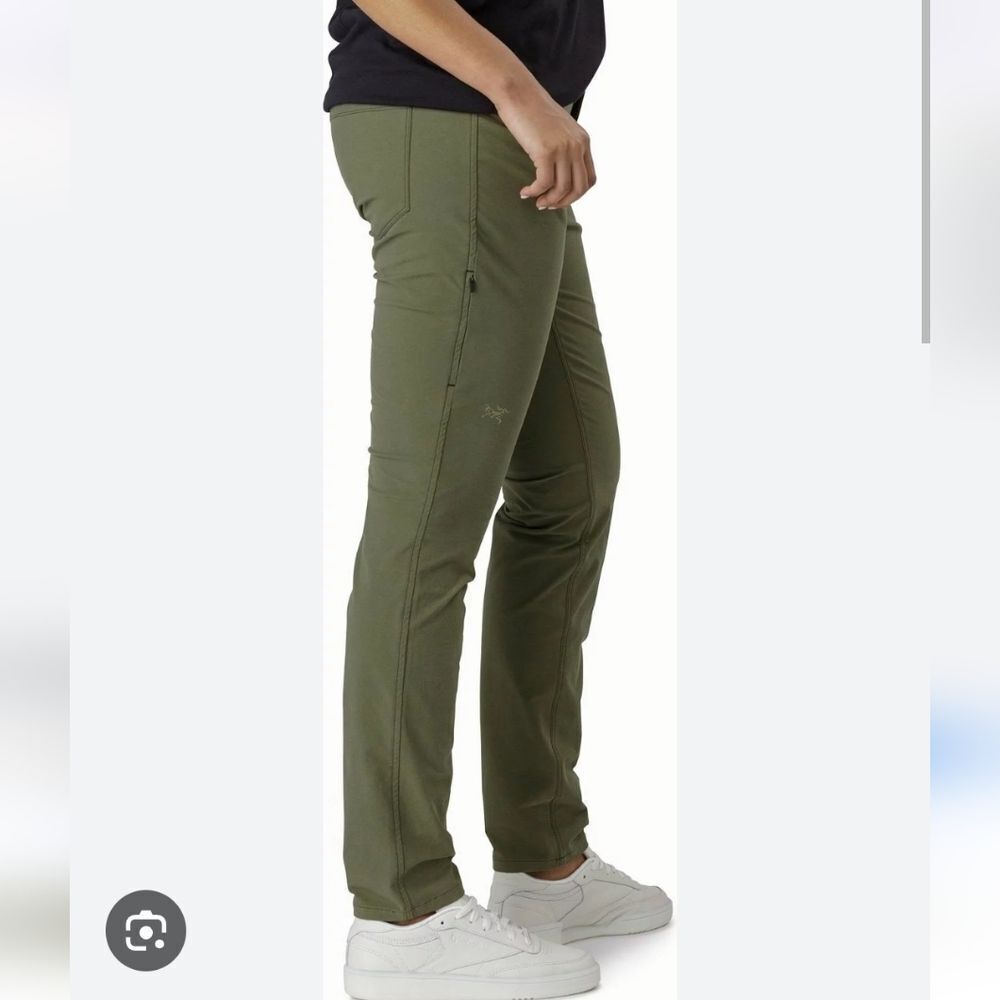 Arc'teryx Levon Women's Hiking Pants Size 10 In Army Green